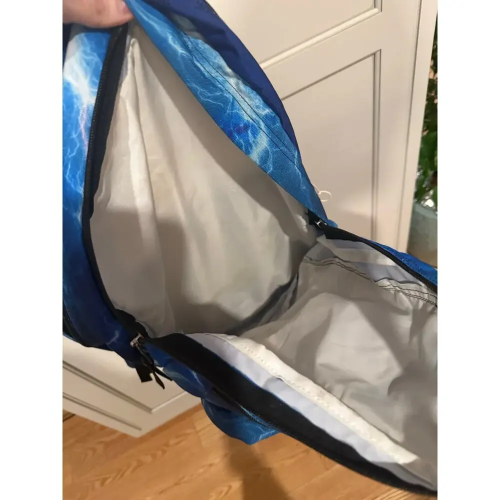 JanSport Big Student 17.5” Backpack Rare Lightning Blue Large JM